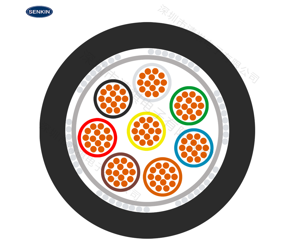 8芯机床对刀仪电缆缩略图