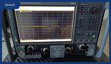 网络分析仪法测试内窥镜铁氟龙同轴排线信号衰减(清祺电子)图示