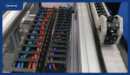 机床线缆高频振动失效问题图示